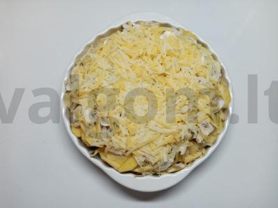 Grybai su švelnia kiauliena Žingsnis 4