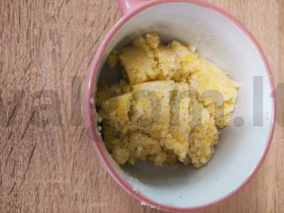 Bananų švelnumo desertinės putėsiai Žingsnis 4