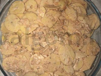 Bulvės su sūriu orkaitėje Žingsnis 4