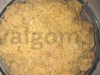 Bulvės su sūriu orkaitėje Žingsnis 5