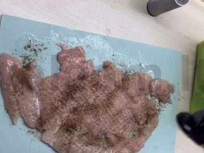 Vištienos filė suktinukai su varške orkaitėje Žingsnis 1