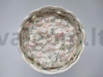 Lašišos ir varškės riletės pagrindine nuotrauka