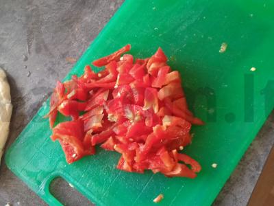 Troškintos kepenys su daržovėmis Žingsnis 4