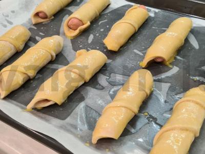 Greitos dešrelės tešloje Žingsnis 3