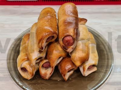 Greitos dešrelės tešloje pagrindine nuotrauka