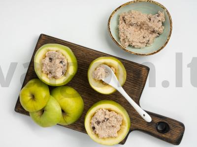 Kepti obuoliai su "Nutella". Žingsnis 1