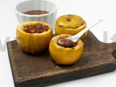 Kepti obuoliai su "Nutella". Žingsnis 4