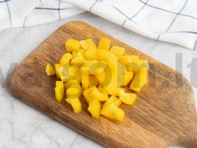 Troškinys su paprikomis ir brokoliais Žingsnis 1