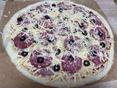 Pica iš plonos tešlos Žingsnis 6