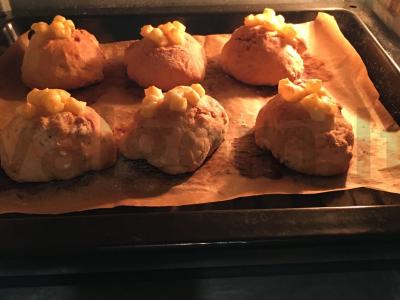 Greitai sūdomi sausainiai su sūrio kepurėle Žingsnis 9