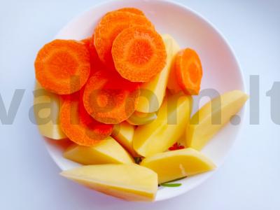 Vištiena su rūkyta paprika ir daržovėmis orkaitėje Žingsnis 3
