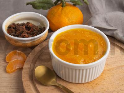Aštri mandarinų uogienė su badian aliejumi Žingsnis 5