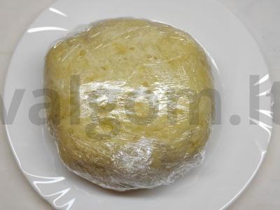 Švelnūs čeburekai su žolelėmis ir varške Žingsnis 2