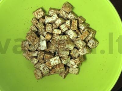 Veganiškos salotos su "vištiena". Žingsnis 2