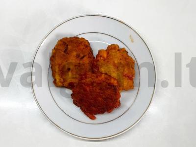 Raudonos žuvies filė kotletukai pagrindine nuotrauka