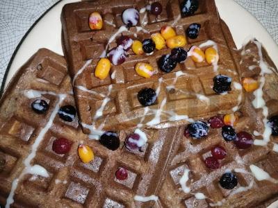 Bananiniai vafliai yra nekaloringi. pagrindine nuotrauka