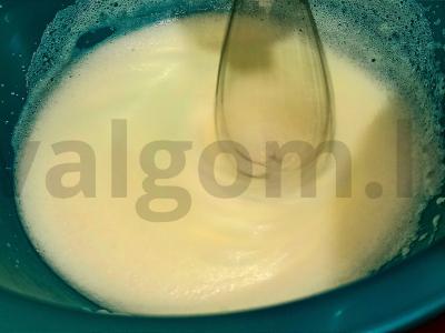 Meringa pagal paprasčiausią receptą Žingsnis 3