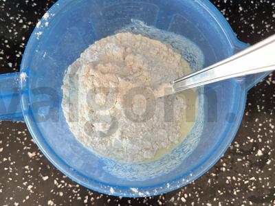 Vaniliniai serbentų blyneliai Žingsnis 3