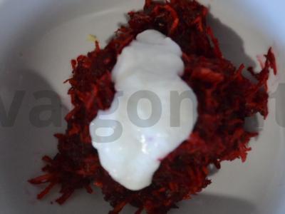 Žiemos vitaminų salotos su ropėmis Žingsnis 5