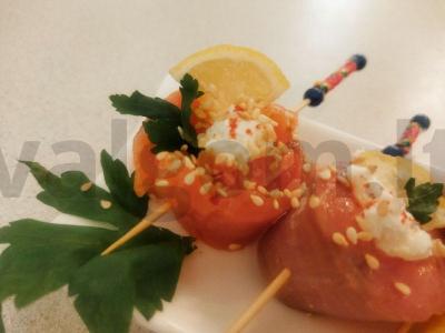 Originalūs lašišos suktinukai su varške ir sezamo sėklomis Žingsnis 2