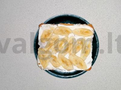 Bananai ir sausainiai Žingsnis 3