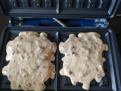 Svogūnų vafliai Žingsnis 3