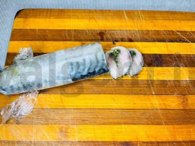 Skumbrės užkandis Žingsnis 7