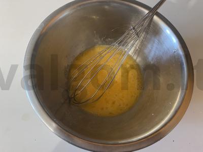 Pūkuoti mini blyneliai kaip močiutės. Žingsnis 4