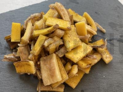 Bananų traškučiai Žingsnis 1