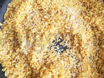 Bulgur su auksine plutele Žingsnis 3