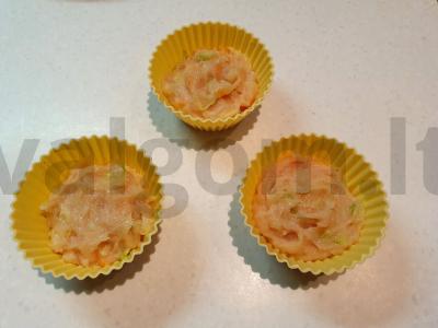 Dietinis mėsos suflė su daržovėmis Žingsnis 4