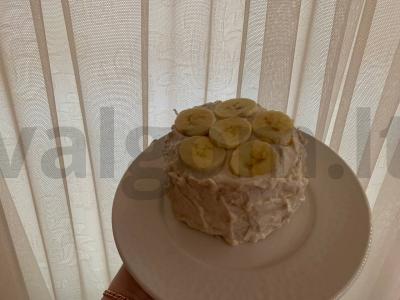 Bananų rojaus PP desertas. pagrindine nuotrauka