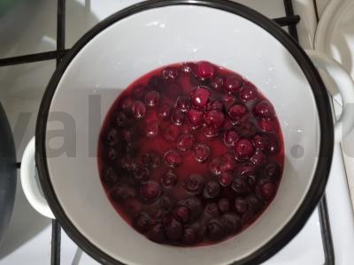 Vyšninių aitriųjų paprikų pipirų coulis Žingsnis 2