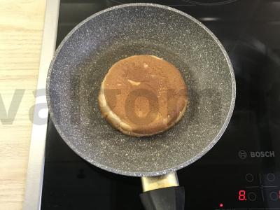 Naminis kumpio mėsainis. Žingsnis 2