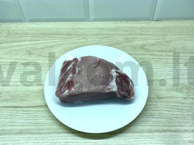 Namų gamybos karbonadas Žingsnis 1