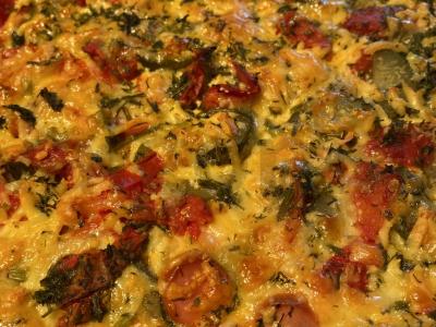 Pizza à la russe. pagrindine nuotrauka