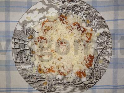 Išgalvotos persimonų salotos Žingsnis 6