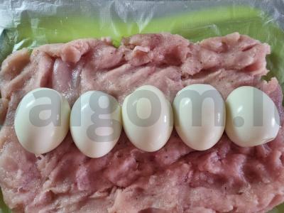 Vištienos suktinukas su kiaušiniu Žingsnis 4