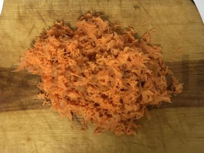 Žuvis ant morkų lovos Žingsnis 2