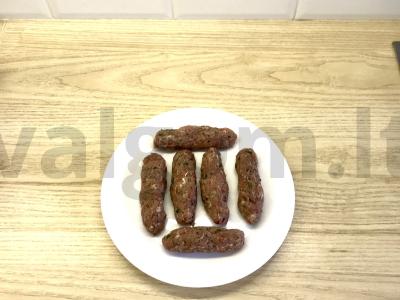 Kalakutienos kebabas su marinuotais svogūnais Žingsnis 3