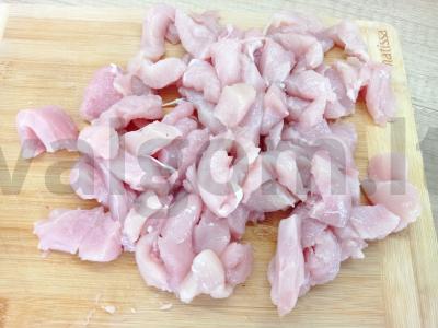 Tagliatelle su vištiena grietinėlės padaže Žingsnis 1