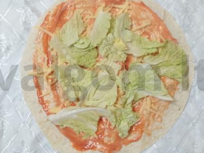 Tortilija su vištiena ir daržovėmis Žingsnis 2