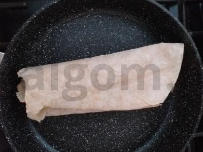 Tortilija su vištiena ir daržovėmis Žingsnis 5