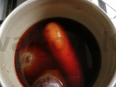 Vinaigrette pagal klasikinį receptą Žingsnis 1