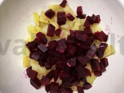 Vinaigrette pagal klasikinį receptą Žingsnis 4