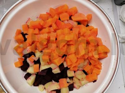 Vinaigrette pagal klasikinį receptą Žingsnis 6