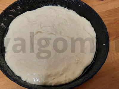 Skanus biskvitas su grietine Žingsnis 6
