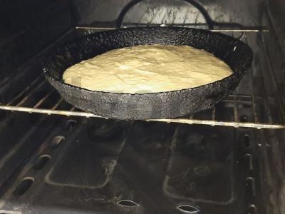 Skanus biskvitas su grietine Žingsnis 7