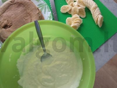 Šokoladinis pyragas keptuvėje Žingsnis 4