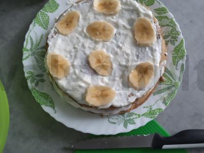 Šokoladinis pyragas keptuvėje Žingsnis 5